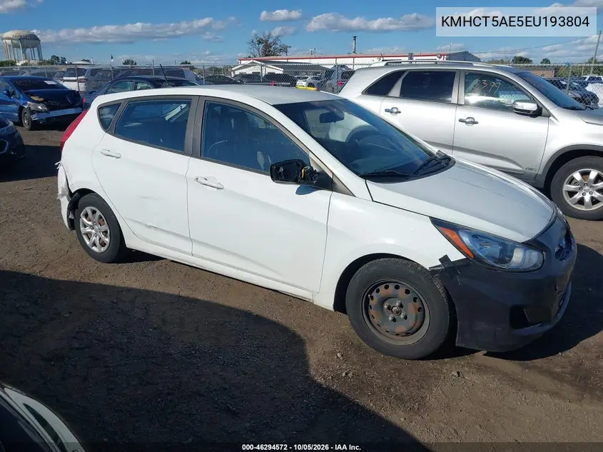 HYUNDAI ACCENT 2014, VIN KMHCT5AE5EU193804