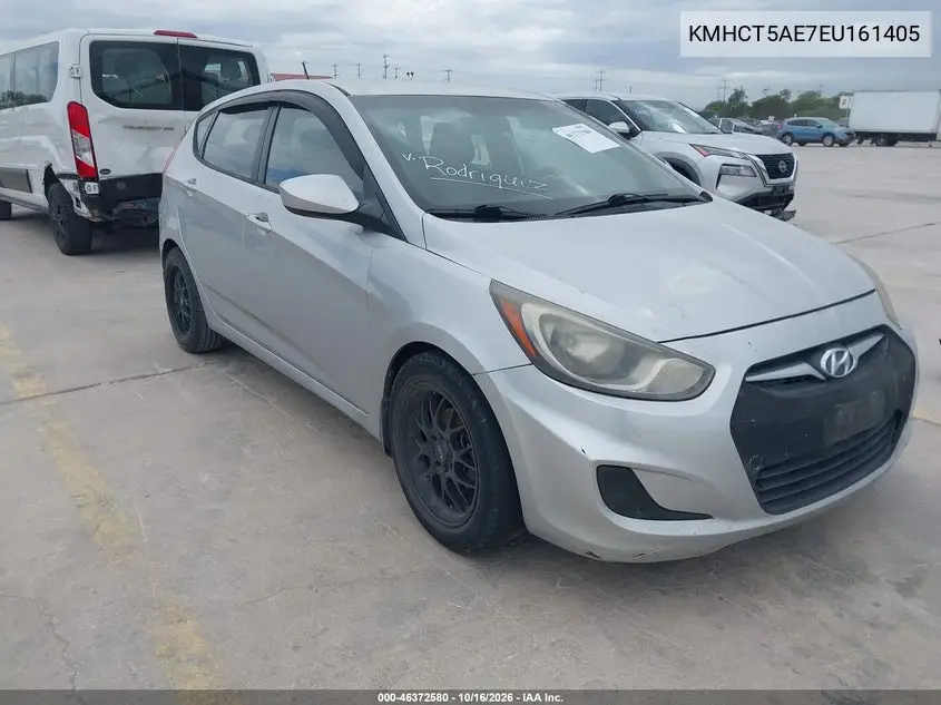 HYUNDAI ACCENT 2014, VIN KMHCT5AE7EU161405