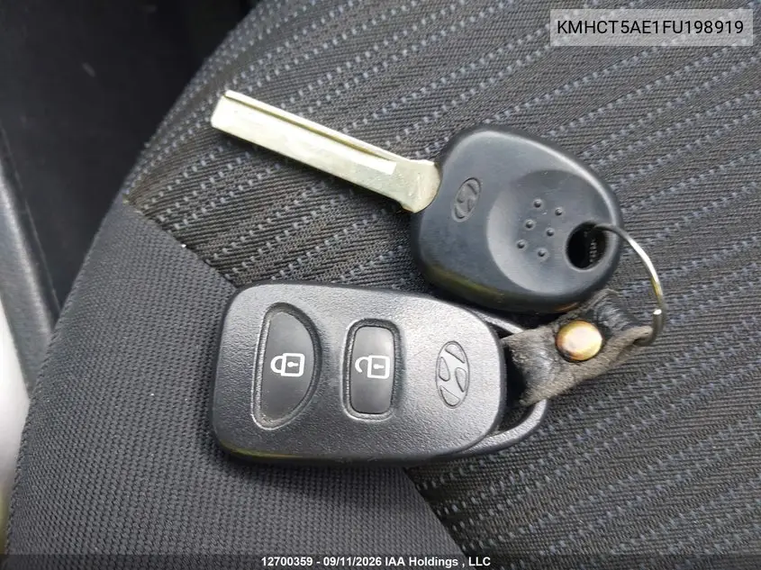 2015 HYUNDAI ACCENT VIN KMHCT5AE1FU198919 — фото 11