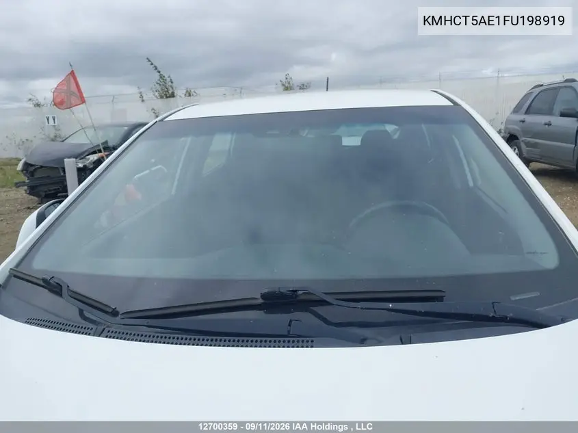 2015 HYUNDAI ACCENT VIN KMHCT5AE1FU198919 — фото 17