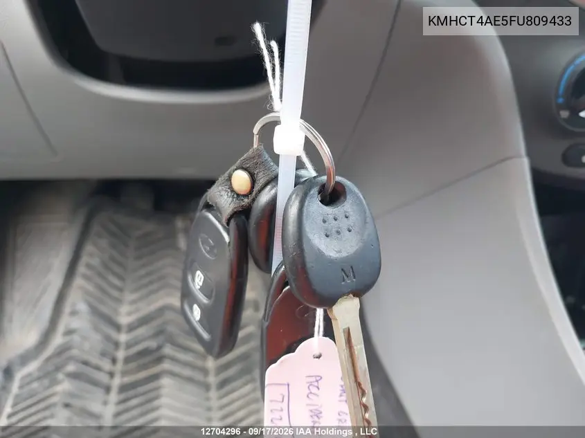 2015 HYUNDAI ACCENT VIN KMHCT4AE5FU809433 — фото 10