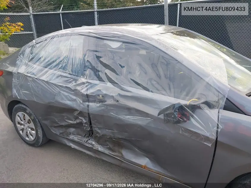 2015 HYUNDAI ACCENT VIN KMHCT4AE5FU809433 — фото 19