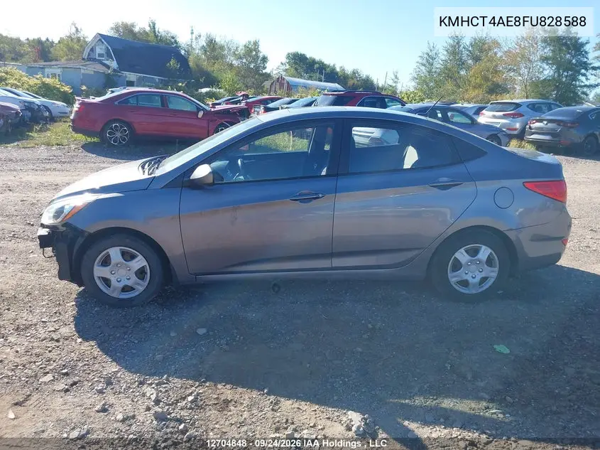 2015 HYUNDAI ACCENT VIN KMHCT4AE8FU828588 — фото 15