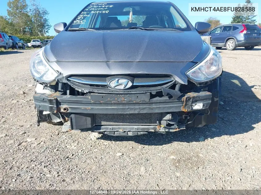 2015 HYUNDAI ACCENT VIN KMHCT4AE8FU828588 — фото 6