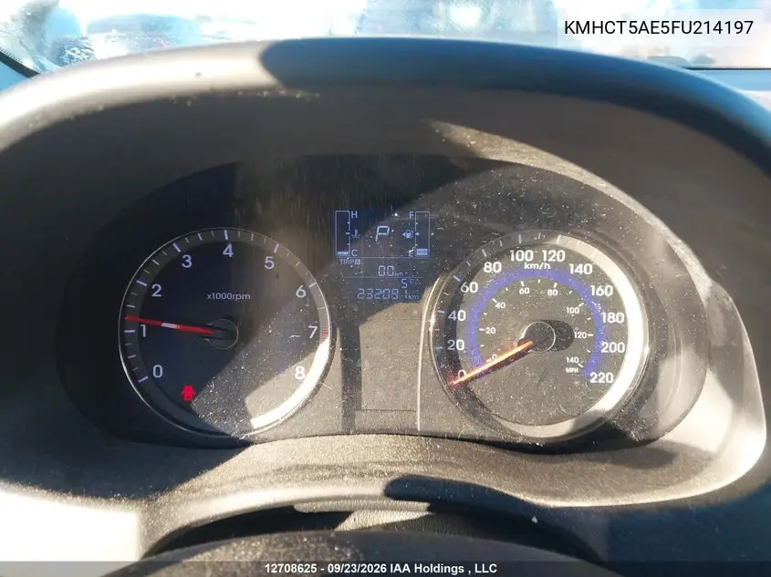 2015 HYUNDAI ACCENT VIN KMHCT5AE5FU214197 — фото 7