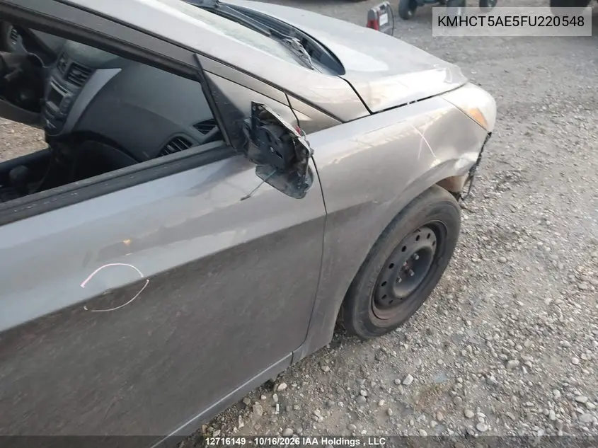 2015 HYUNDAI ACCENT VIN KMHCT5AE5FU220548 — фото 19