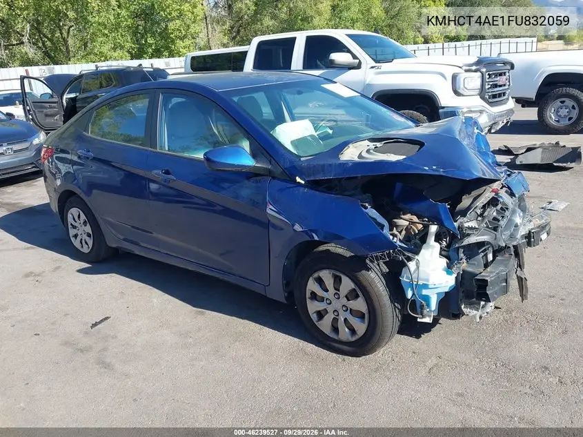 HYUNDAI ACCENT 2015, VIN KMHCT4AE1FU832059