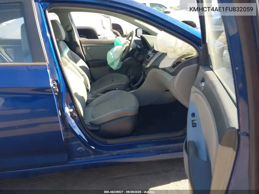 2015 HYUNDAI ACCENT VIN KMHCT4AE1FU832059 — фото 5