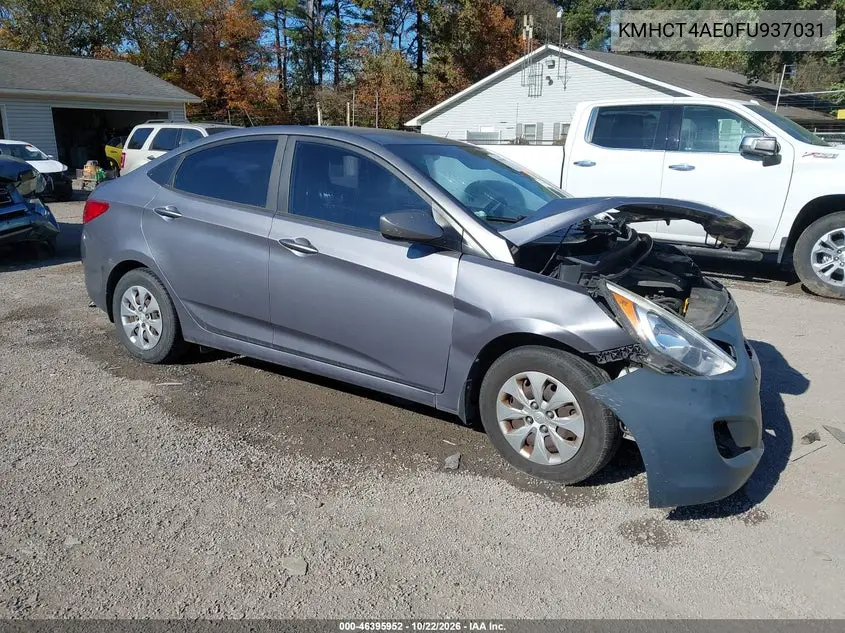 HYUNDAI ACCENT 2015, VIN KMHCT4AE0FU937031