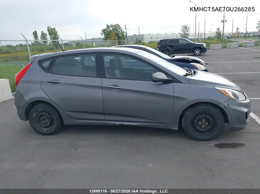 2016 HYUNDAI ACCENT VIN KMHCT5AE7GU266285 — фото 14