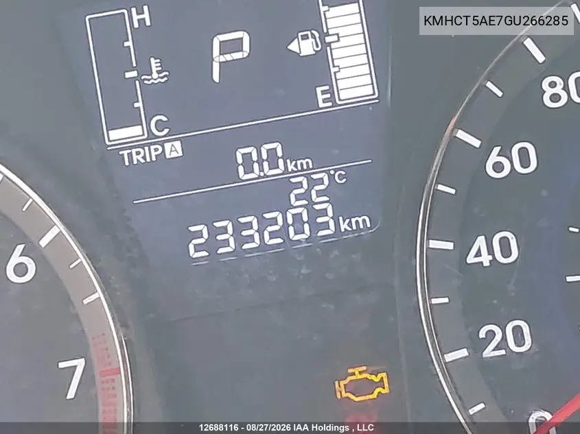 2016 HYUNDAI ACCENT VIN KMHCT5AE7GU266285 — фото 16
