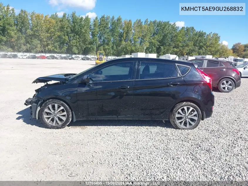 2016 HYUNDAI ACCENT VIN KMHCT5AE9GU268832 — фото 15