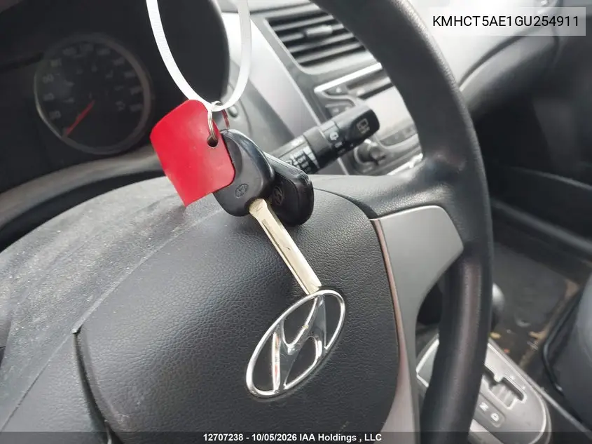 2016 HYUNDAI ACCENT VIN KMHCT5AE1GU254911 — фото 11