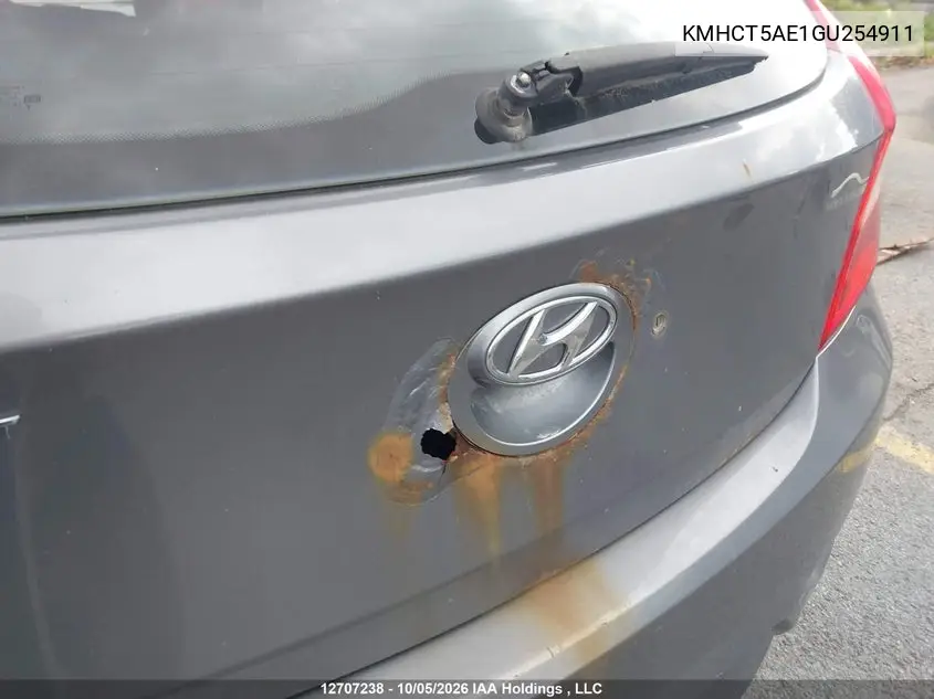 2016 HYUNDAI ACCENT VIN KMHCT5AE1GU254911 — фото 12