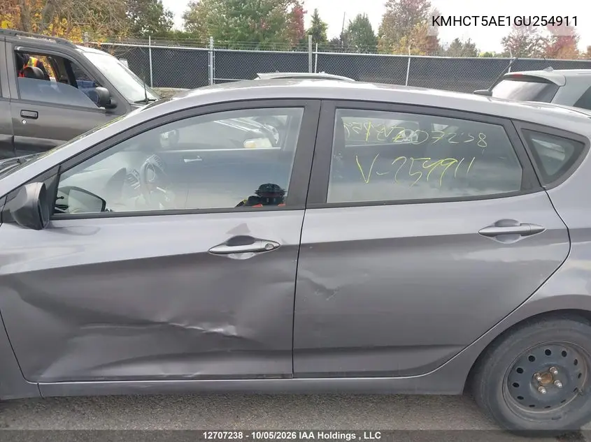 2016 HYUNDAI ACCENT VIN KMHCT5AE1GU254911 — фото 15