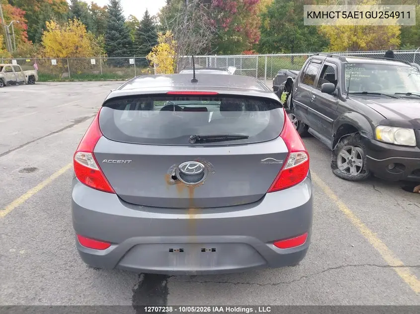 2016 HYUNDAI ACCENT VIN KMHCT5AE1GU254911 — фото 17