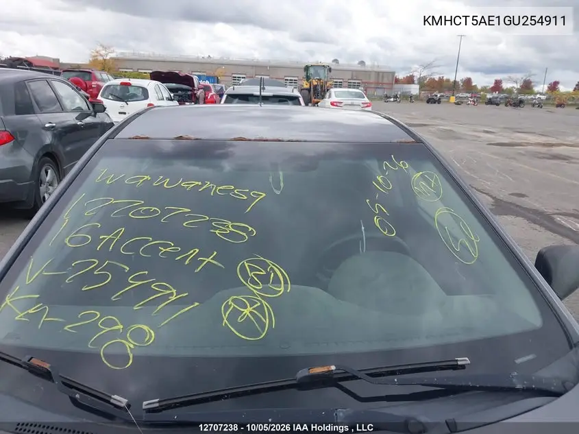 2016 HYUNDAI ACCENT VIN KMHCT5AE1GU254911 — фото 18