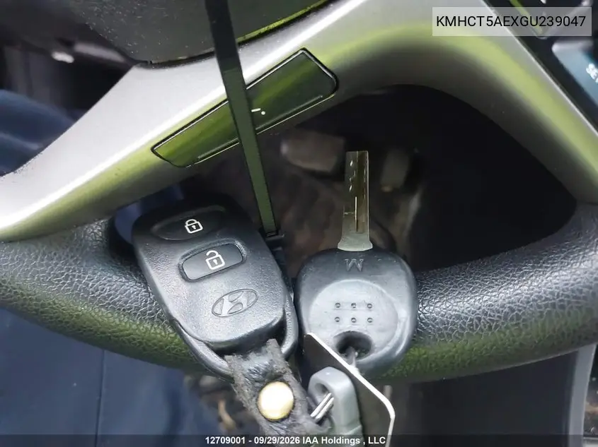 2016 HYUNDAI ACCENT VIN KMHCT5AEXGU239047 — фото 11