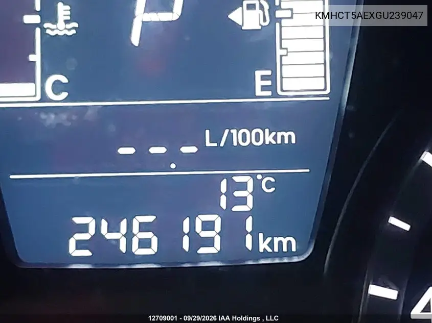 2016 HYUNDAI ACCENT VIN KMHCT5AEXGU239047 — фото 15