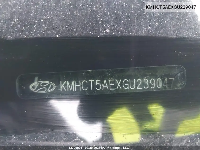 2016 HYUNDAI ACCENT VIN KMHCT5AEXGU239047 — фото 19