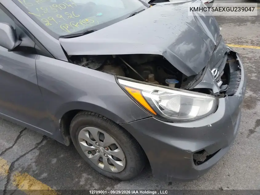 2016 HYUNDAI ACCENT VIN KMHCT5AEXGU239047 — фото 21