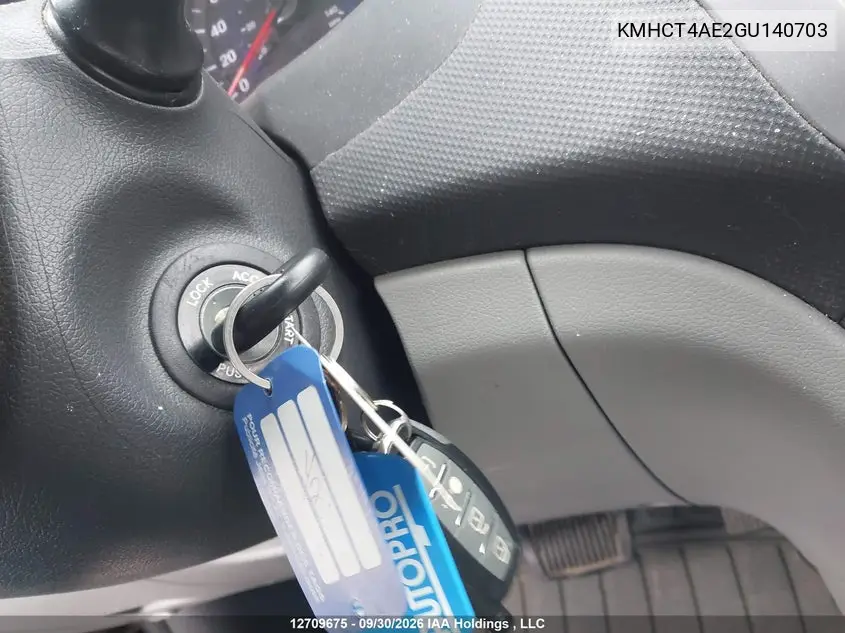 2016 HYUNDAI ACCENT VIN KMHCT4AE2GU140703 — фото 11