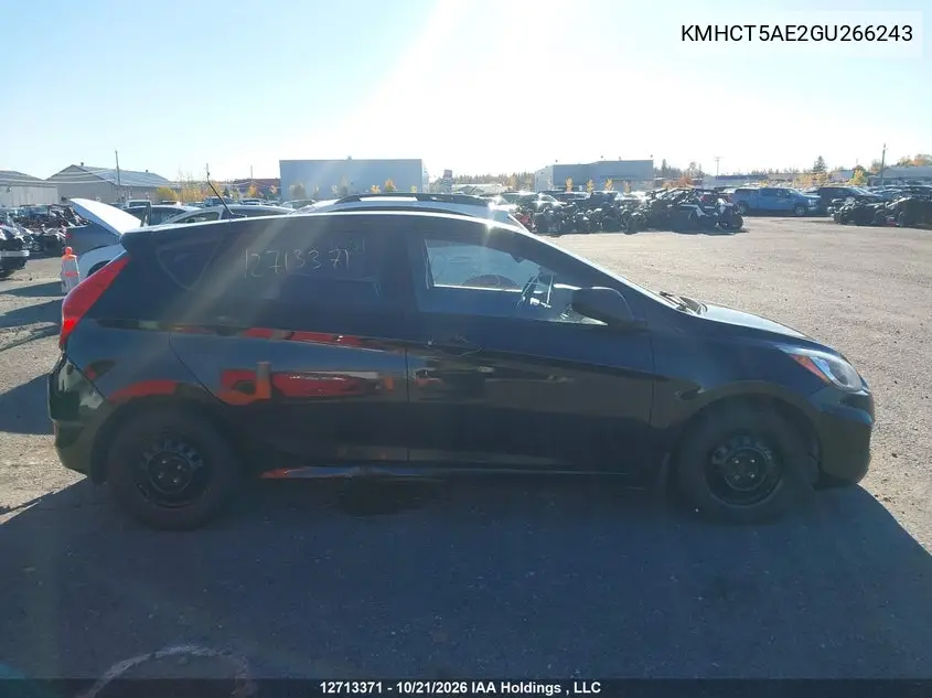 2016 HYUNDAI ACCENT VIN KMHCT5AE2GU266243 — фото 13