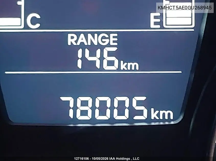 2016 HYUNDAI ACCENT VIN KMHCT5AE0GU268945 — фото 16