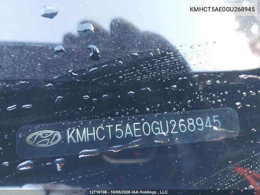 2016 HYUNDAI ACCENT VIN KMHCT5AE0GU268945 — фото 20