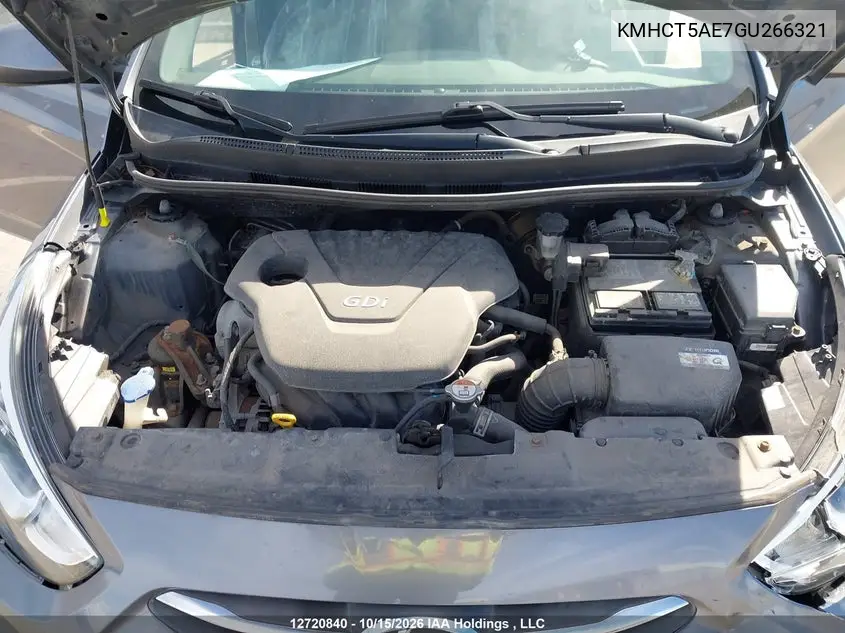 2016 HYUNDAI ACCENT VIN KMHCT5AE7GU266321 — фото 10