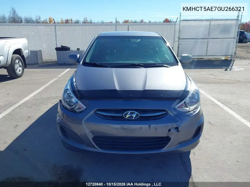 2016 HYUNDAI ACCENT VIN KMHCT5AE7GU266321 — фото 13