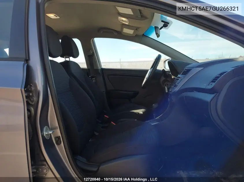 2016 HYUNDAI ACCENT VIN KMHCT5AE7GU266321 — фото 5