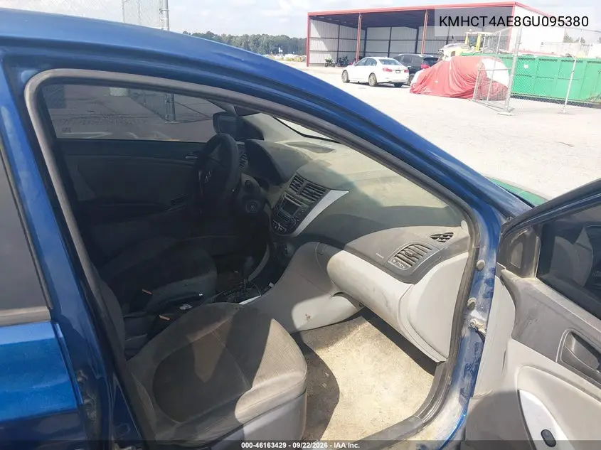 2016 HYUNDAI ACCENT VIN KMHCT4AE8GU095380 — фото 5