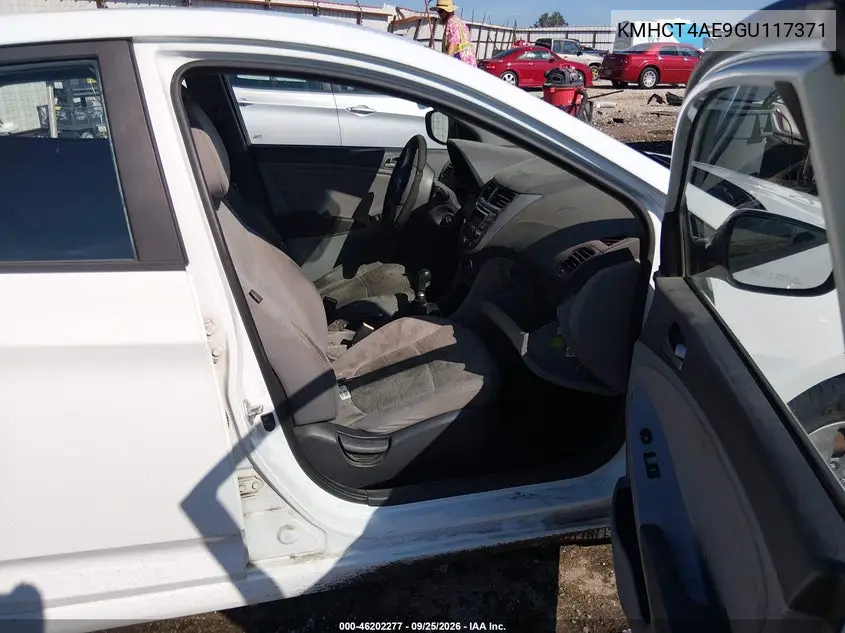 2016 HYUNDAI ACCENT VIN KMHCT4AE9GU117371 — фото 5
