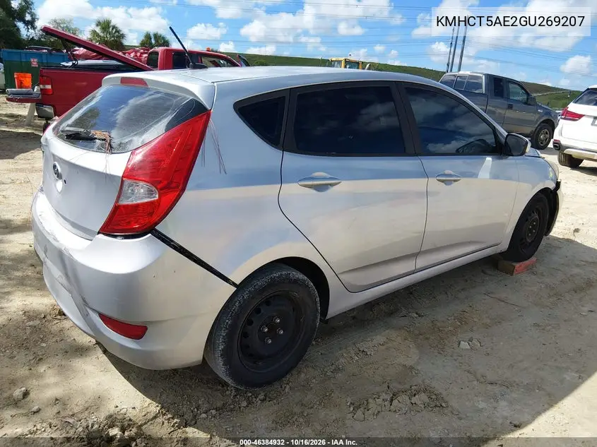 2016 HYUNDAI ACCENT VIN KMHCT5AE2GU269207 — фото 4