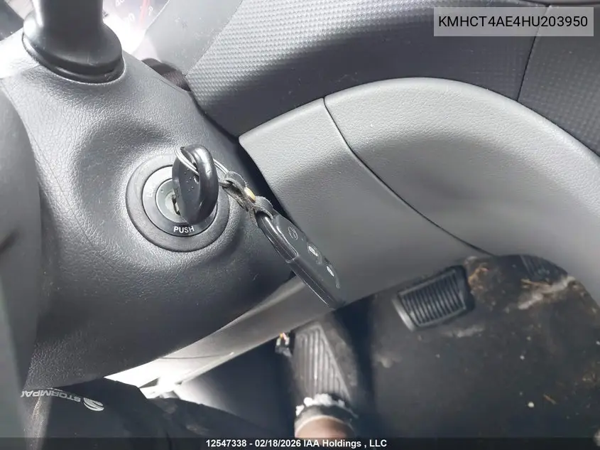 2017 HYUNDAI ACCENT VIN KMHCT4AE4HU203950 — фото 11