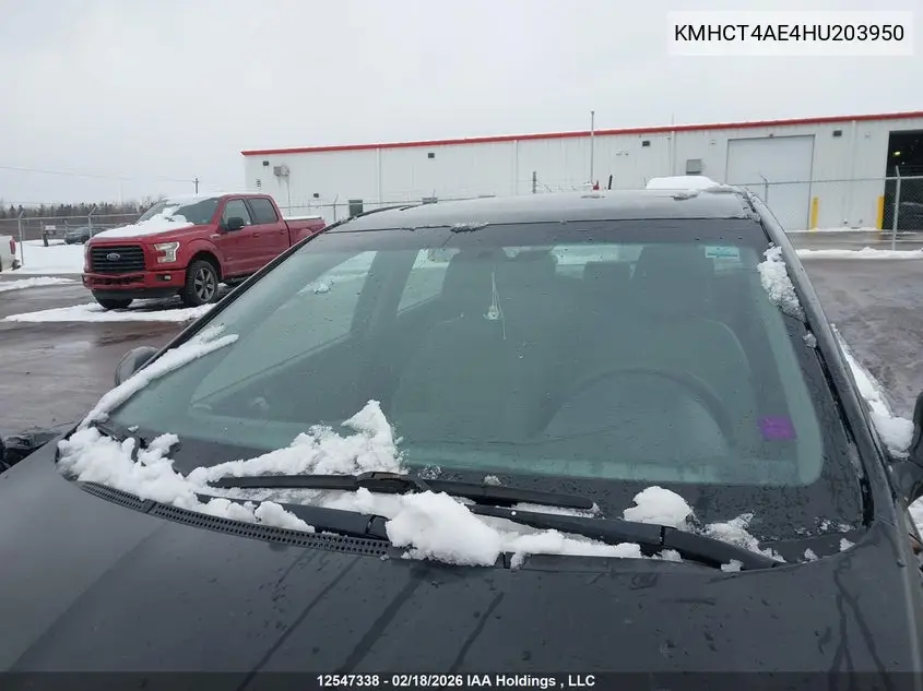 2017 HYUNDAI ACCENT VIN KMHCT4AE4HU203950 — фото 17