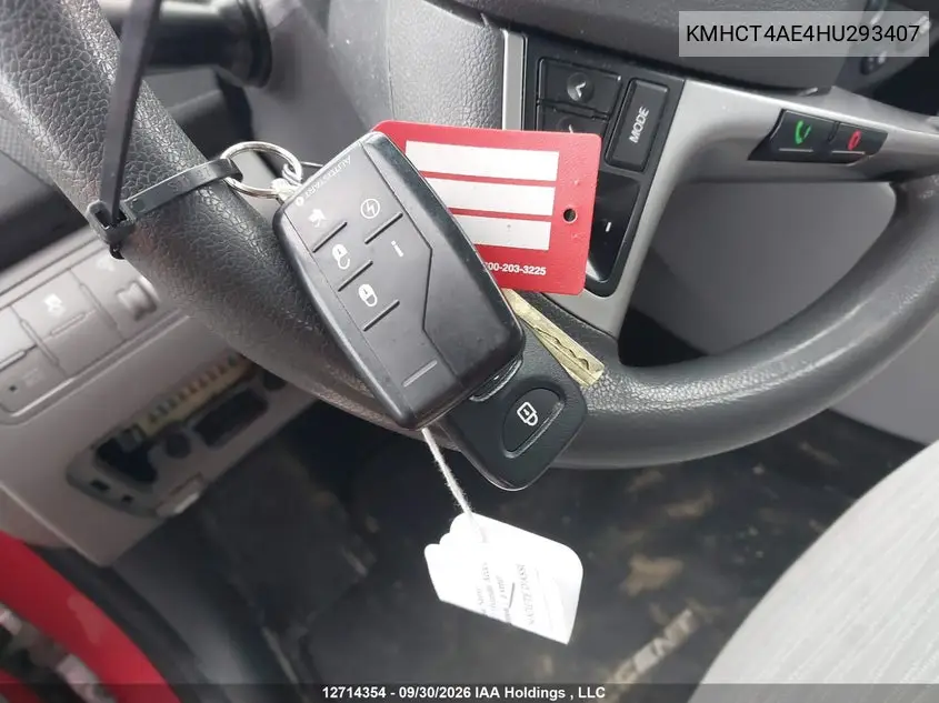 2017 HYUNDAI ACCENT VIN KMHCT4AE4HU293407 — фото 11