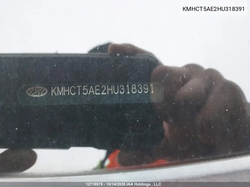 2017 HYUNDAI ACCENT VIN KMHCT5AE2HU318391 — фото 19