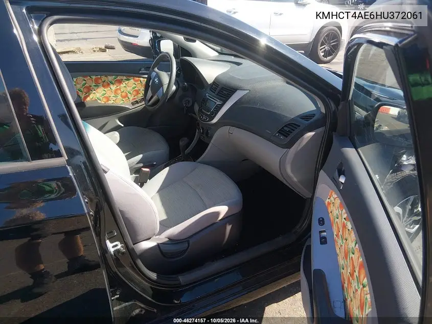 2017 HYUNDAI ACCENT VIN KMHCT4AE6HU372061 — фото 5