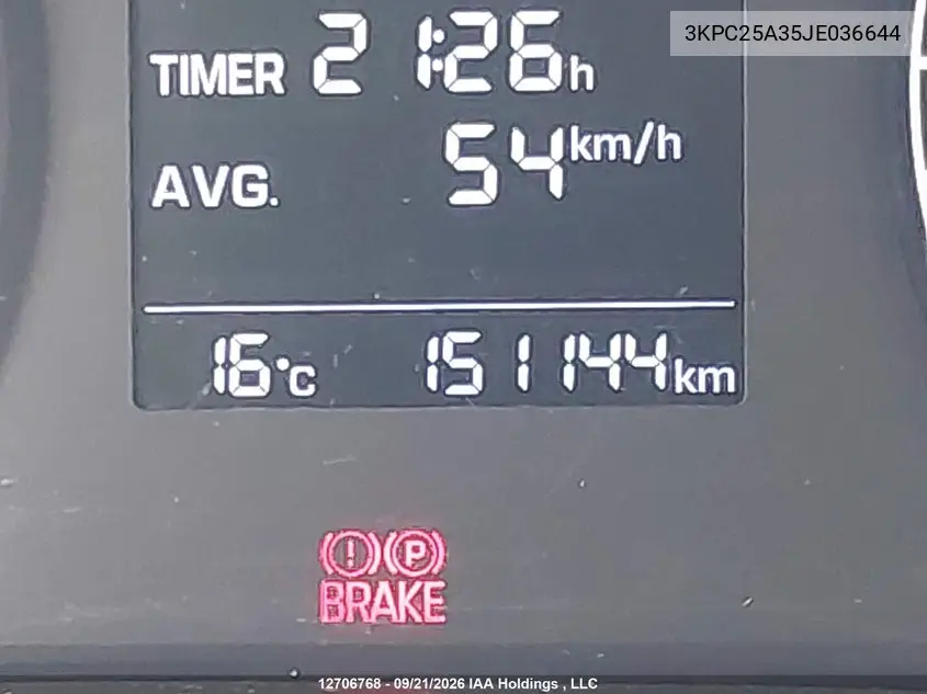 2018 HYUNDAI ACCENT VIN 3KPC25A35JE036644 — фото 16