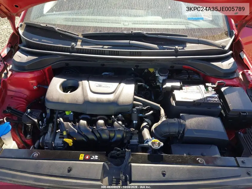 2018 HYUNDAI ACCENT VIN 3KPC24A35JE005789 — фото 10
