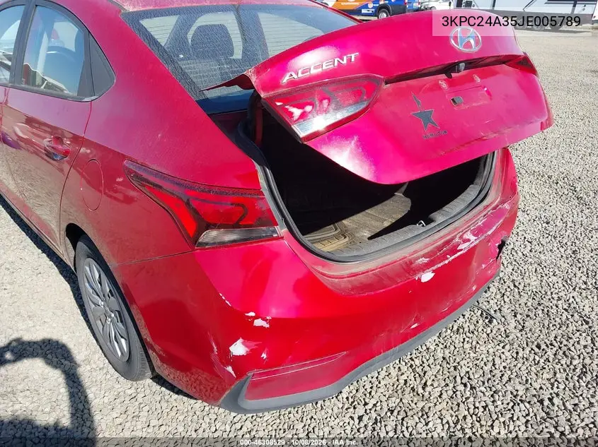 2018 HYUNDAI ACCENT VIN 3KPC24A35JE005789 — фото 12