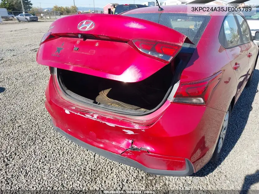 2018 HYUNDAI ACCENT VIN 3KPC24A35JE005789 — фото 14