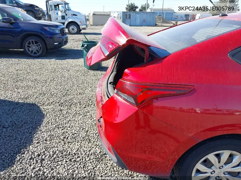 2018 HYUNDAI ACCENT VIN 3KPC24A35JE005789 — фото 15