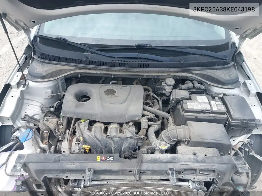 2019 HYUNDAI ACCENT VIN 3KPC25A38KE043198 — фото 10