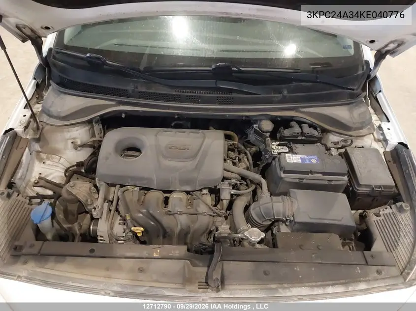 2019 HYUNDAI ACCENT VIN 3KPC24A34KE040776 — фото 10