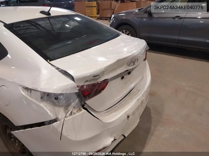 2019 HYUNDAI ACCENT VIN 3KPC24A34KE040776 — фото 23