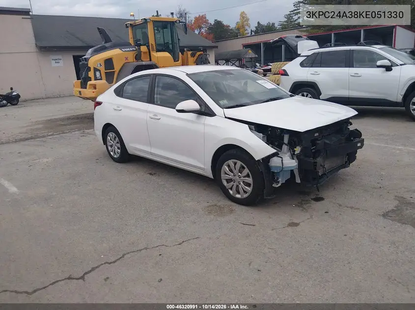 HYUNDAI ACCENT 2019, VIN 3KPC24A38KE051330