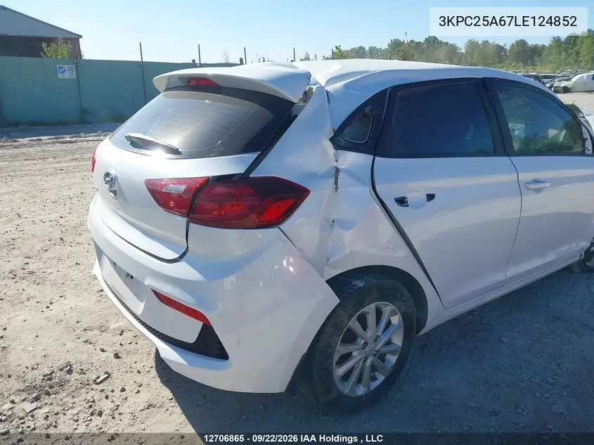 2020 HYUNDAI ACCENT VIN 3KPC25A67LE124852 — фото 20